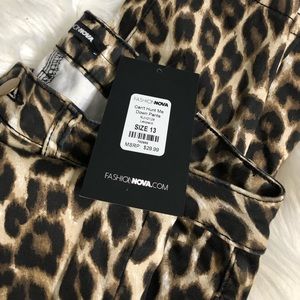 Cheetah pants. New super cute fashion nova